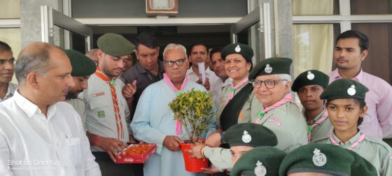 शिक्षा मंत्री ने की हिंदुस्तान स्काउट गाइड के पौधरोपण अभियान की तारीफ